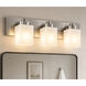 Donovan 3 Light 24 inch Brushed Nickel Bath/Vanity Light Wall Light