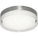 Tribeca 1 Light 12 inch Satin Nickel Flush Mount Ceiling Light