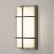Avenue LED 12 inch Textured Grey Outdoor Sconce