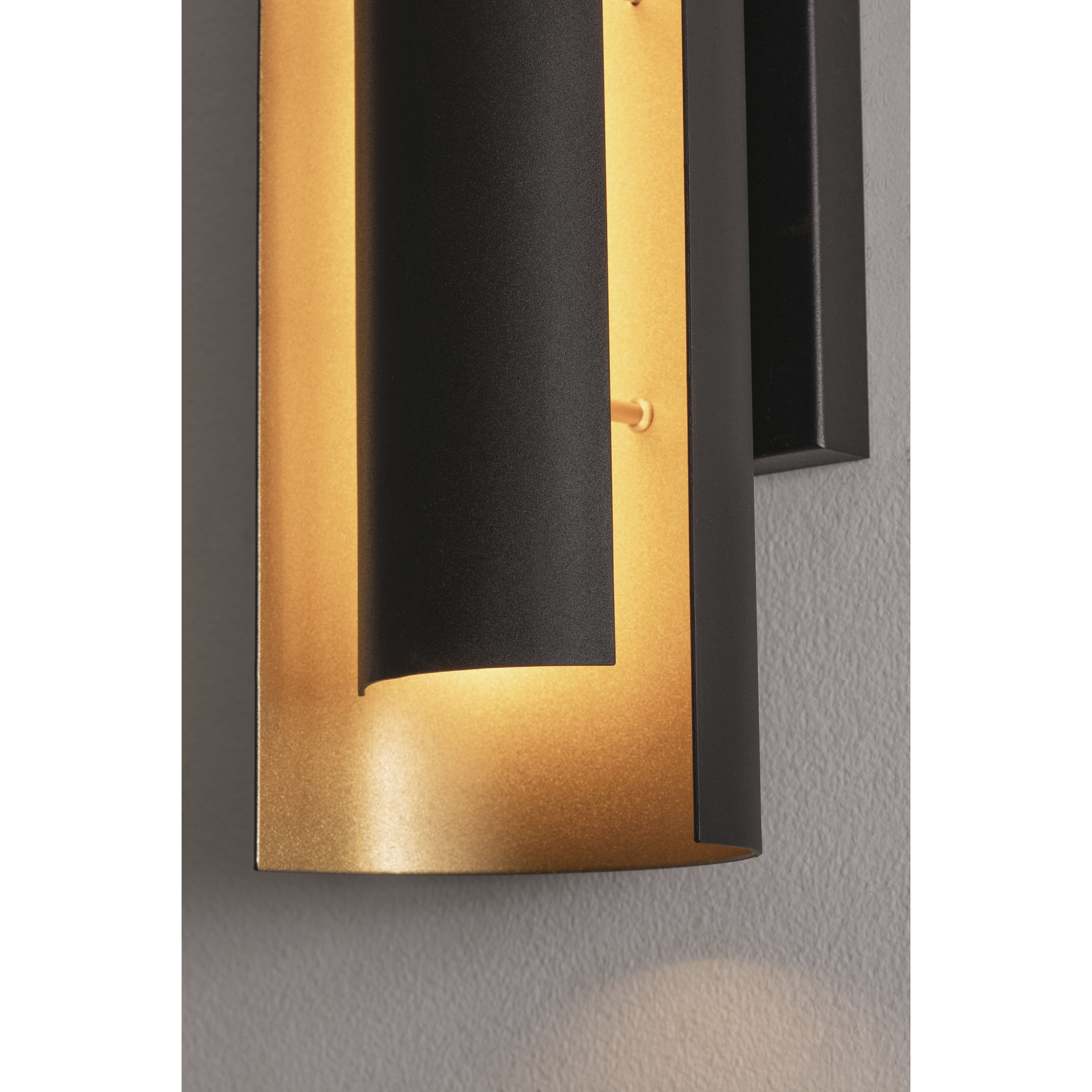 Reveal LED 4.9 inch Black ADA Sconce Wall Light