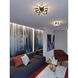 Cass LED 17 inch Black Flush Mount Ceiling Light