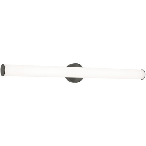 Leia LED 36.8 inch Black Vanity Light Wall Light