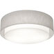 Sanibel 1 Light 23 inch White Flush Mount Ceiling Light