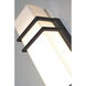 Blaine LED 23 inch Textured Bronze Outdoor Sconce