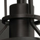 Gus 1 Light 9.73 inch Black Outdoor Wall Sconce