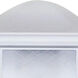 Bristol LED 9.5 inch White Outdoor Wall Sconce