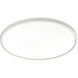Edge Round 1 Light 20.00 inch Flush Mount
