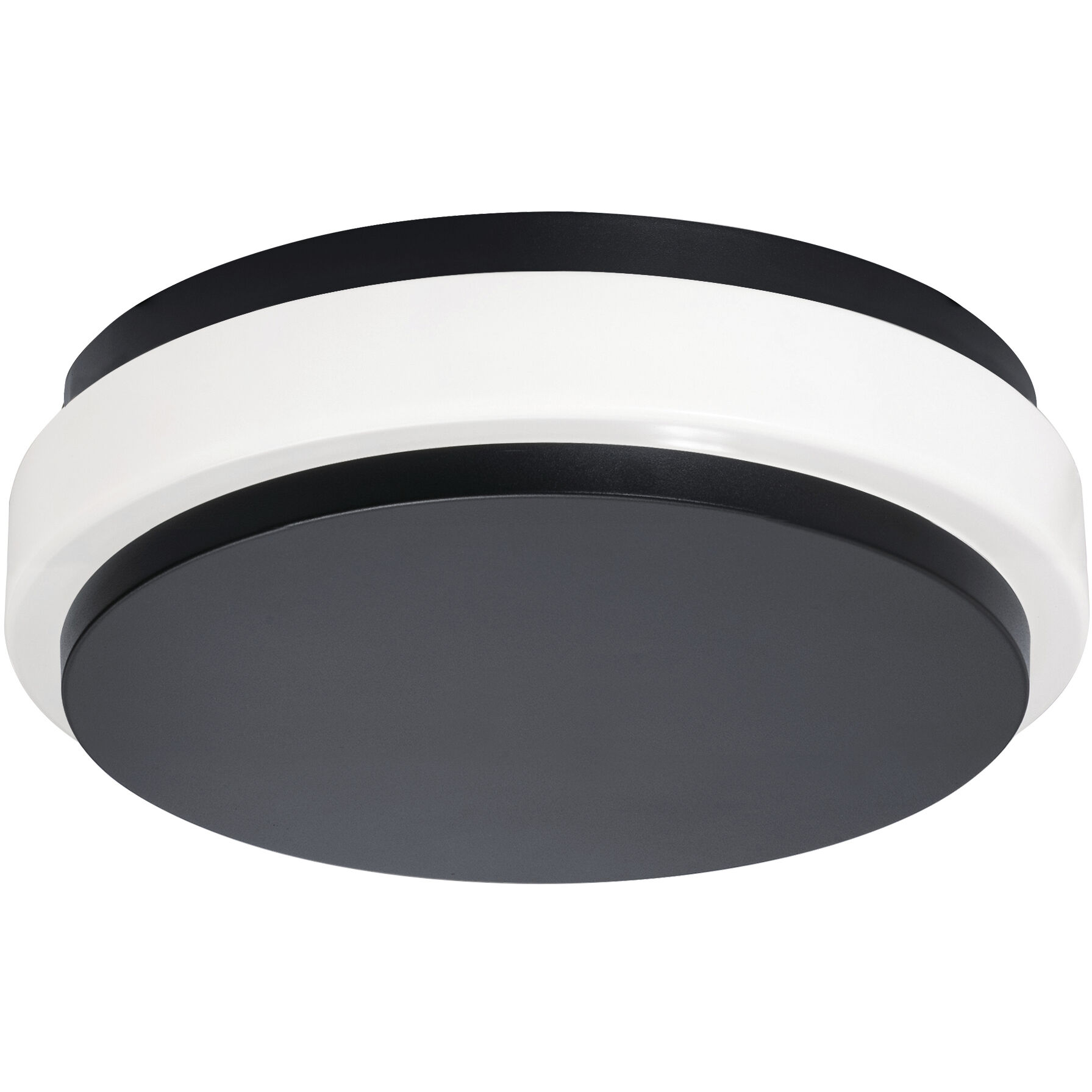 Eris LED 10 inch Black Flush Mount Ceiling Light