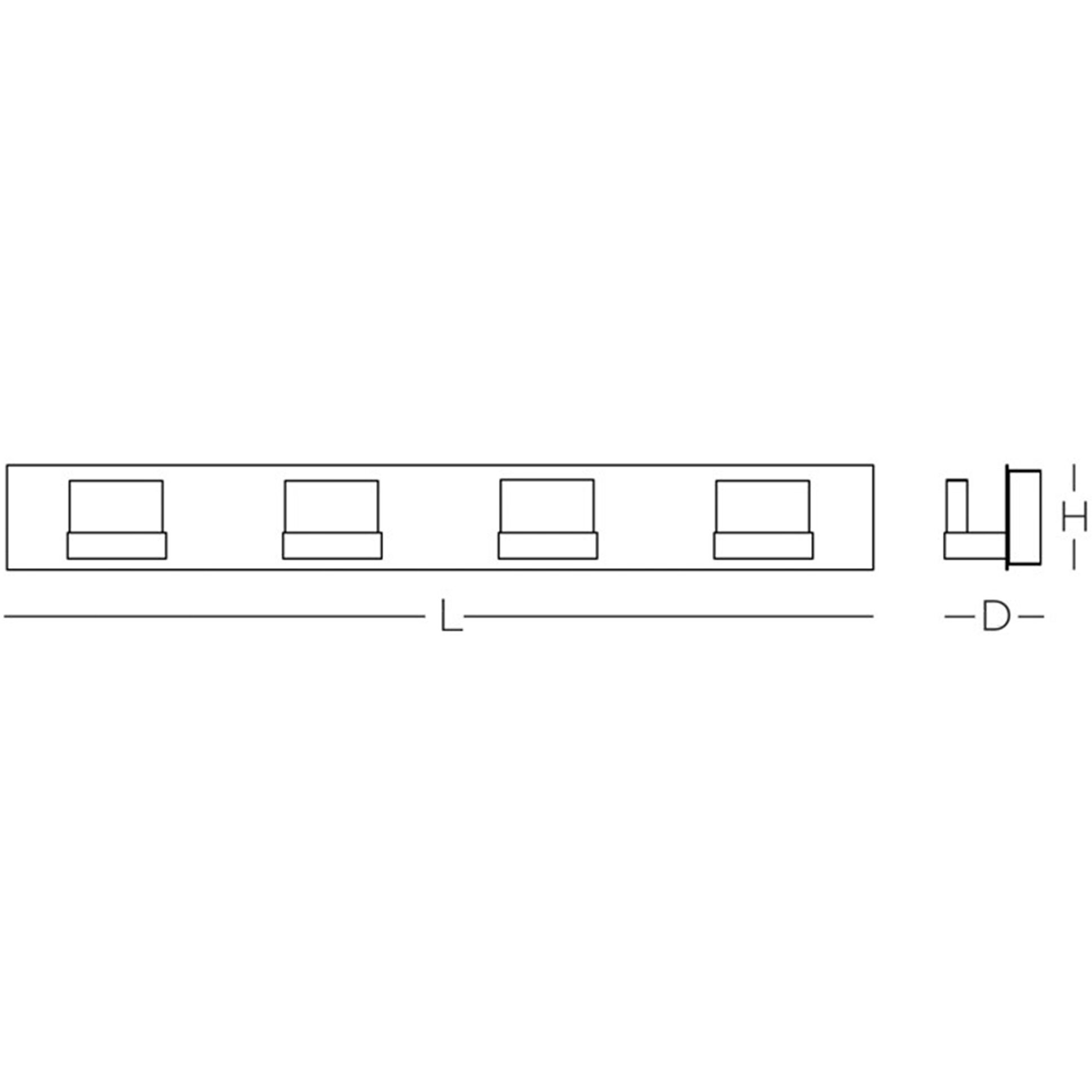 Arlo LED 33 inch Satin Nickel Bath Vanity Wall Light