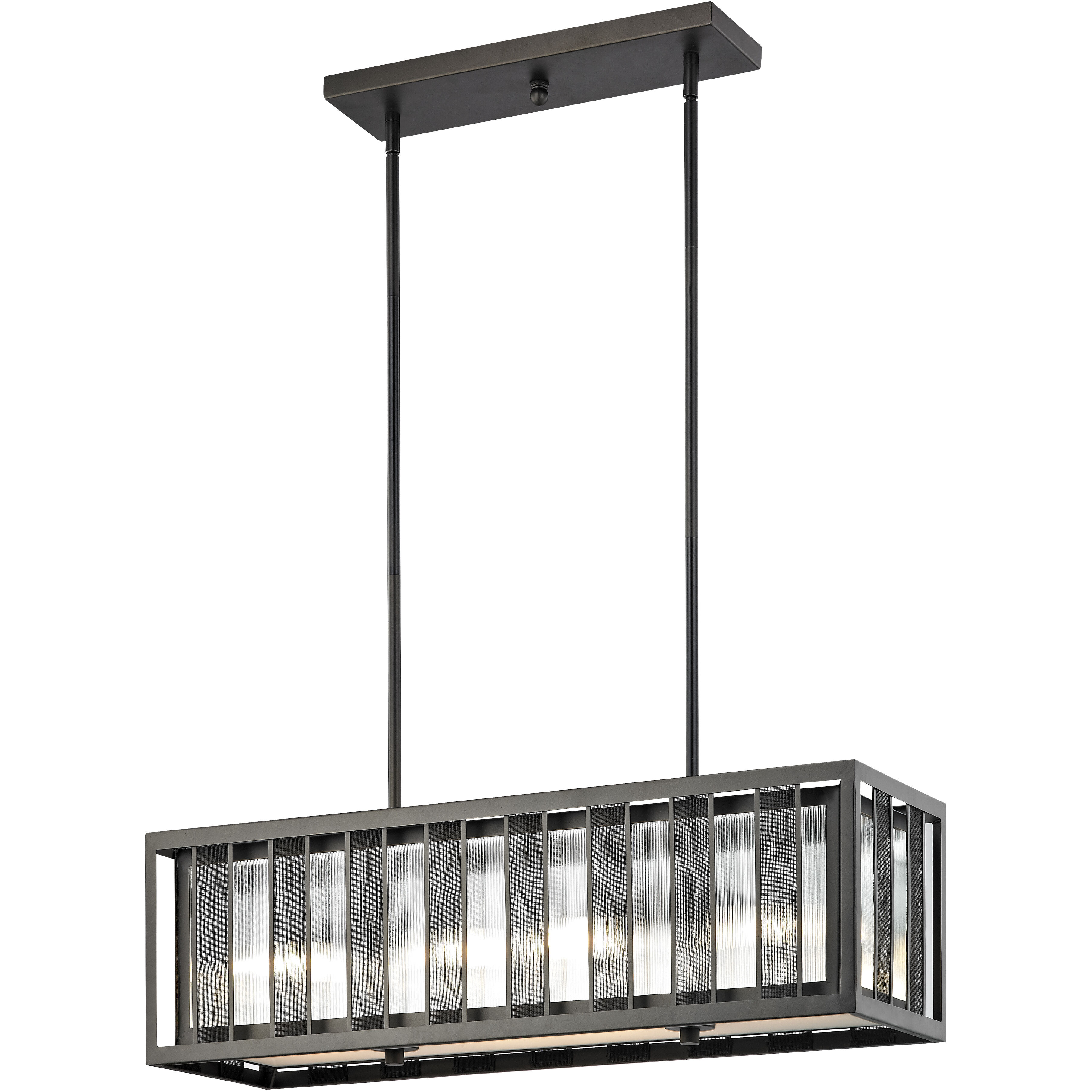 Meridional 4 Light 10 inch Bronze Pendant Ceiling Light