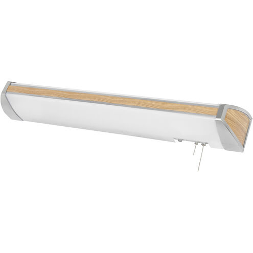 Ideal LED Light Oak Wall Light