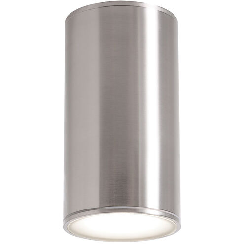 Everly LED 4.25 inch Satin Nickel Semi-Flush Mount Ceiling Light