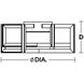 Cass LED 17 inch Satin Nickel Flush Mount Ceiling Light 