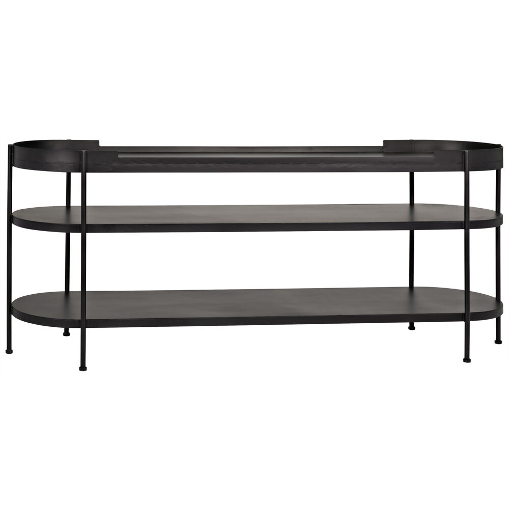 Cassio 79 X 20 inch Matte Black Console