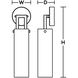 Houston 1 Light 4.5 inch Light Antique Brass ADA Wall Sconce Wall Light