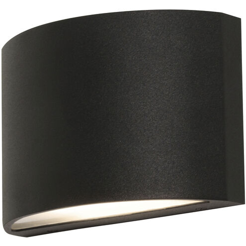Colton LED 2.6 inch Black Outdoor Sconce