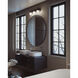 Irvine LED 24 inch Black Vanity Light Wall Light