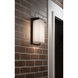 Kent LED 11 inch Black Outdoor Sconce