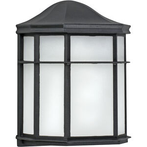 Bristol LED 9.5 inch Black Outdoor Wall Sconce