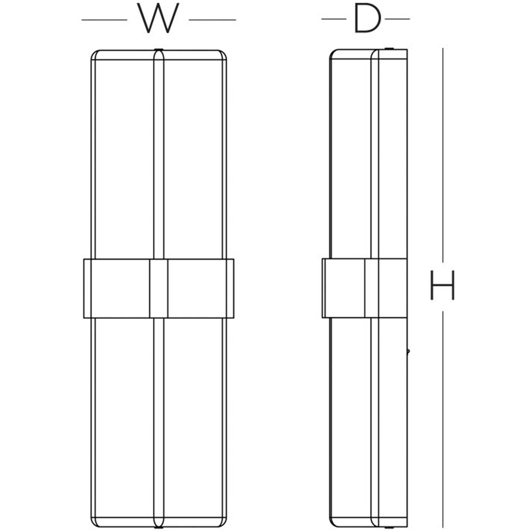Naples LED 5 inch Satin Nickel ADA Sconce Wall Light