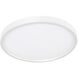 Edge Round 1 Light 12.00 inch Flush Mount