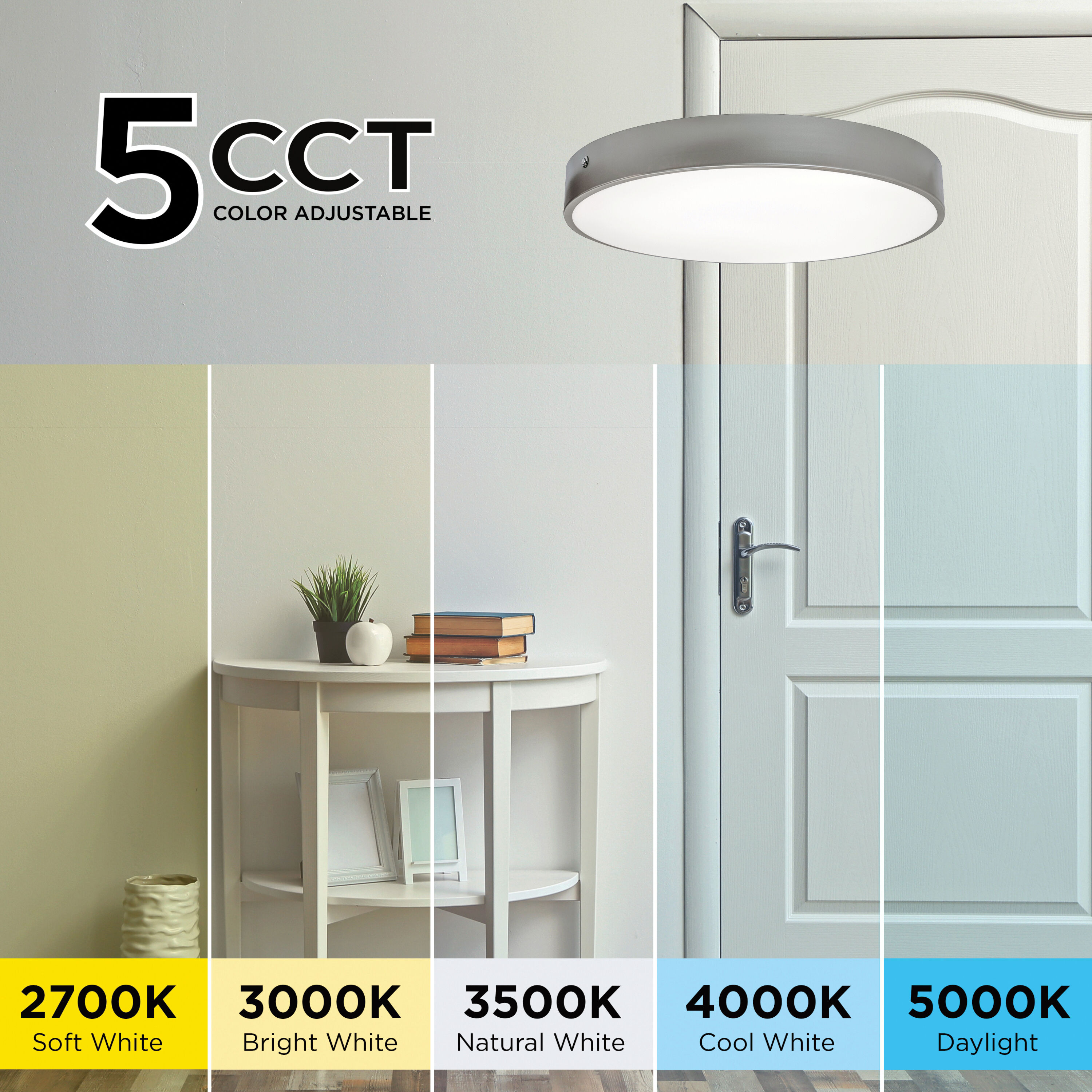 Bailey LED 30 inch Black Flush Mount Ceiling Light