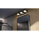 Emma LED 24 inch Black Vanity Light Wall Light