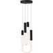 Adel LED 4 inch Black Pendant Ceiling Light