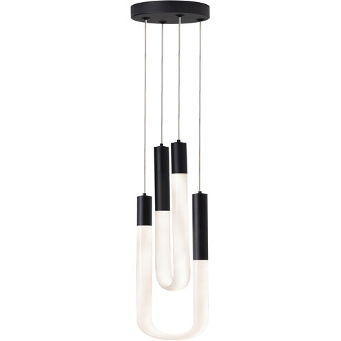 Adel LED 4 inch Black Pendant Ceiling Light