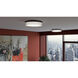Tribeca LED Black Flush Mount Ceiling Light