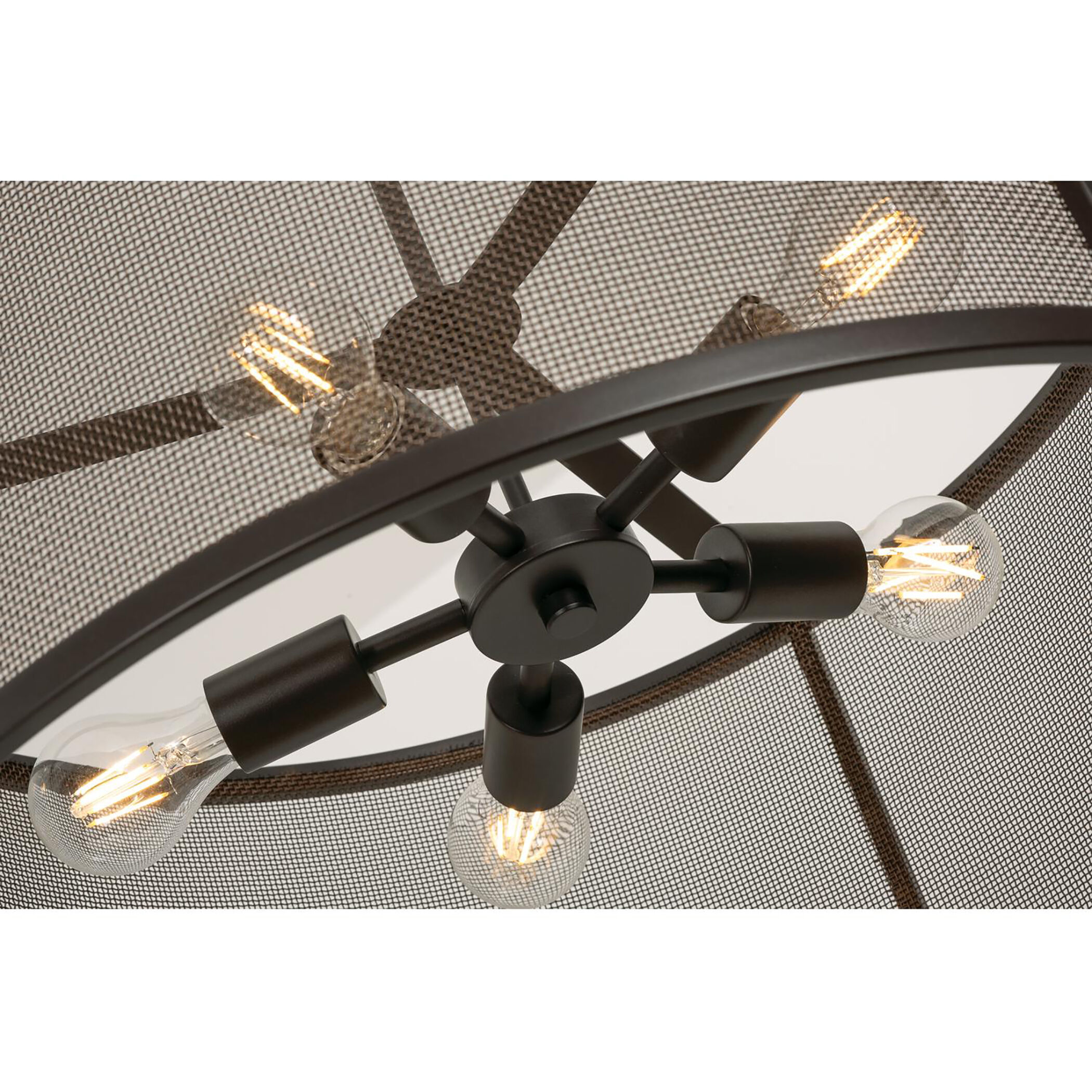 Austin 5 Light 24 inch Bronze Pendant Ceiling Light
