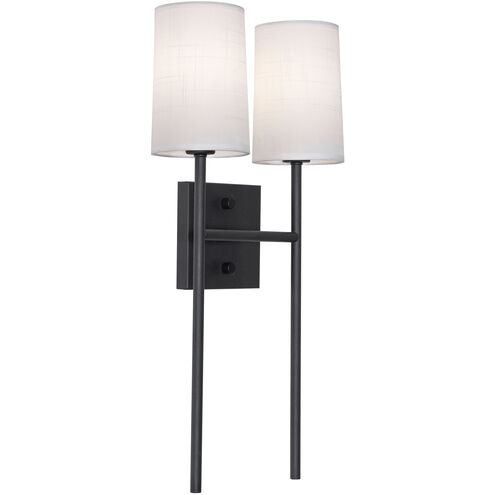 Rose LED 9.7 inch Black ADA Sconce Wall Light