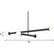 Lane LED 36 inch Black Pendant Ceiling Light