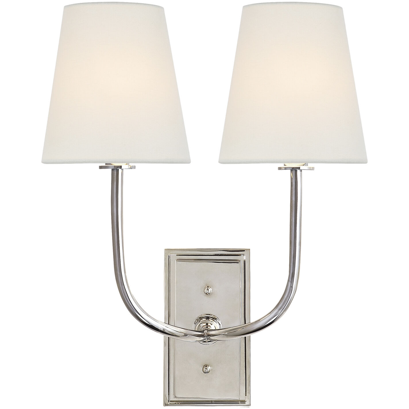 Thomas O'Brien Hulton 2 Light 14.00 inch Wall Sconce