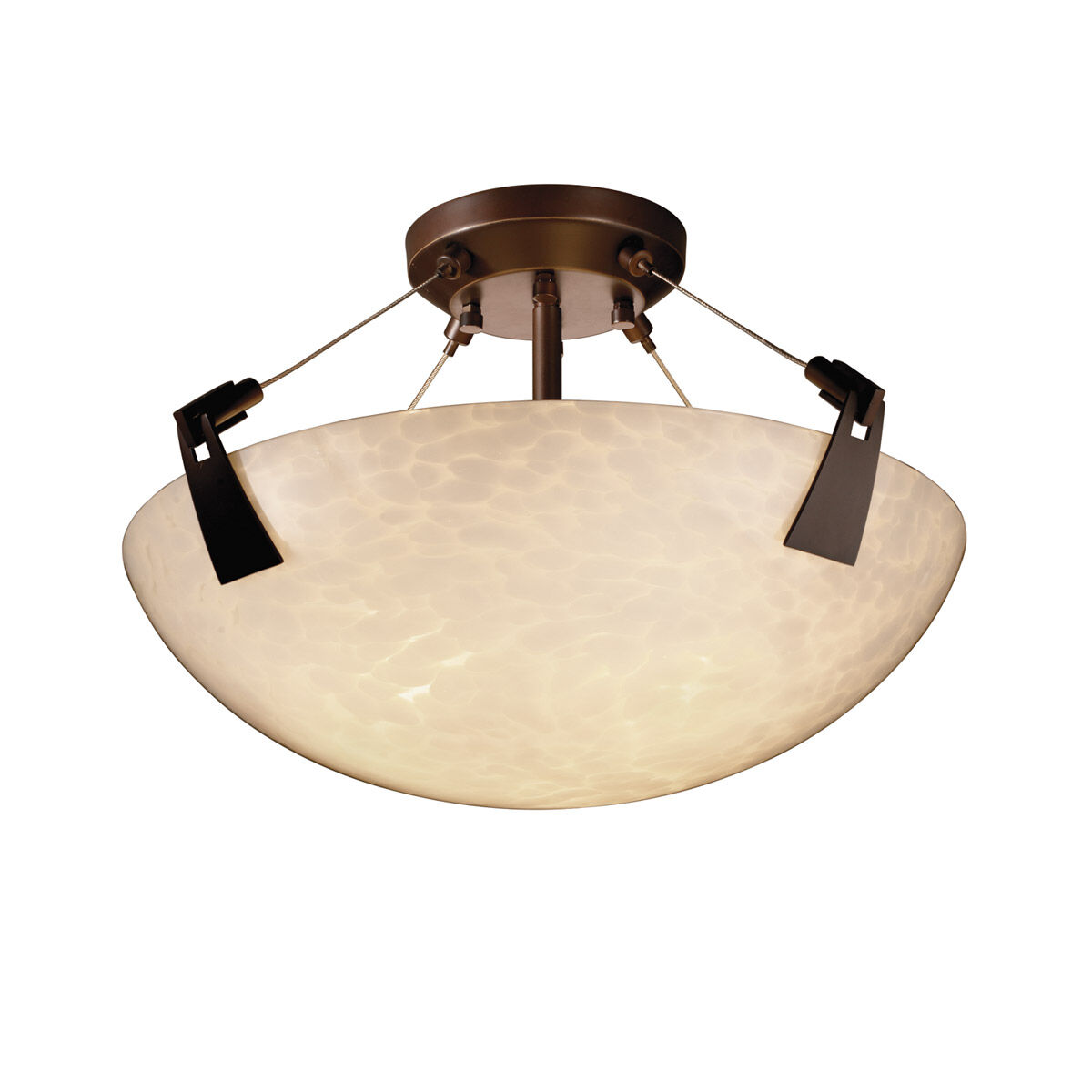 Fusion 3 Light 21.00 inch Semi-Flush Mount