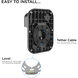 Patton LED 7.75 inch Bronze Outdoor Wall Sconce