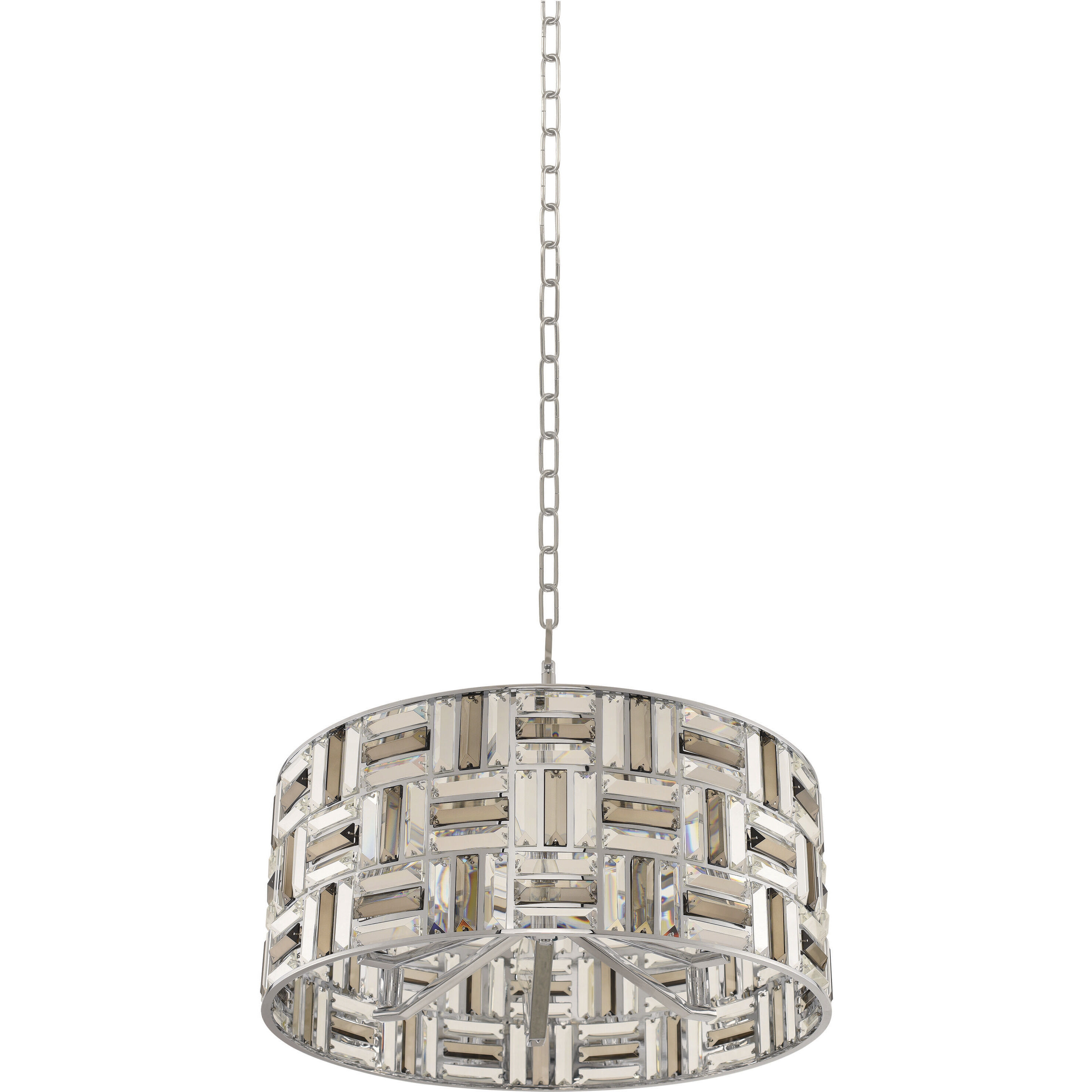 Modello 6 Light 23 inch Chrome Foyer Light Ceiling Light