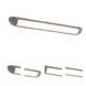 Clairemont LED 48 inch Satin Nickel ADA Overbed Wall Light