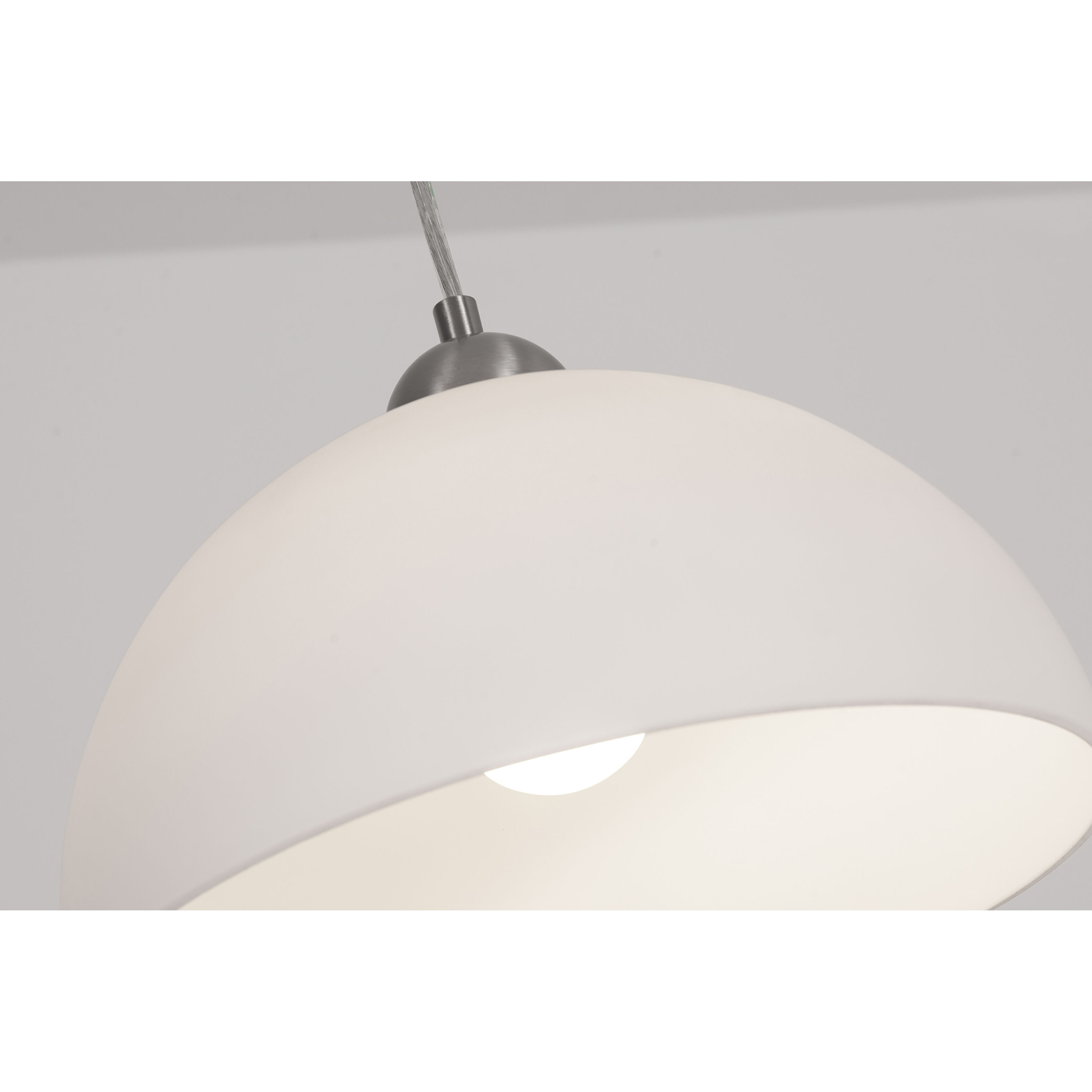 Otis 1 Light 12 inch Satin Nickel Pendant Ceiling Light