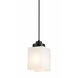 Donovan 1 Light 5 inch Black Pendant Ceiling Light
