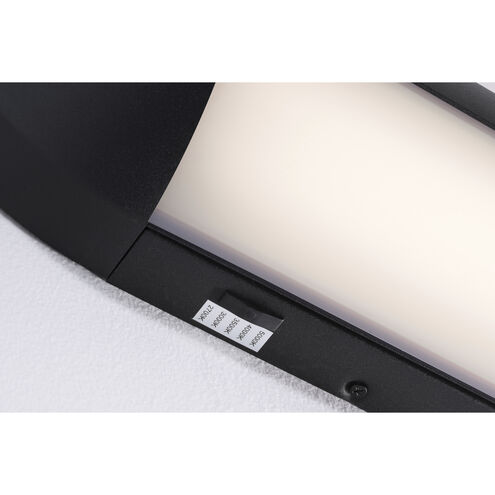 Clairemont LED 48 inch Black ADA Overbed Wall Light