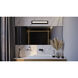 Vogue 1 Light 27 inch Black Bath/Vanity Light Wall Light