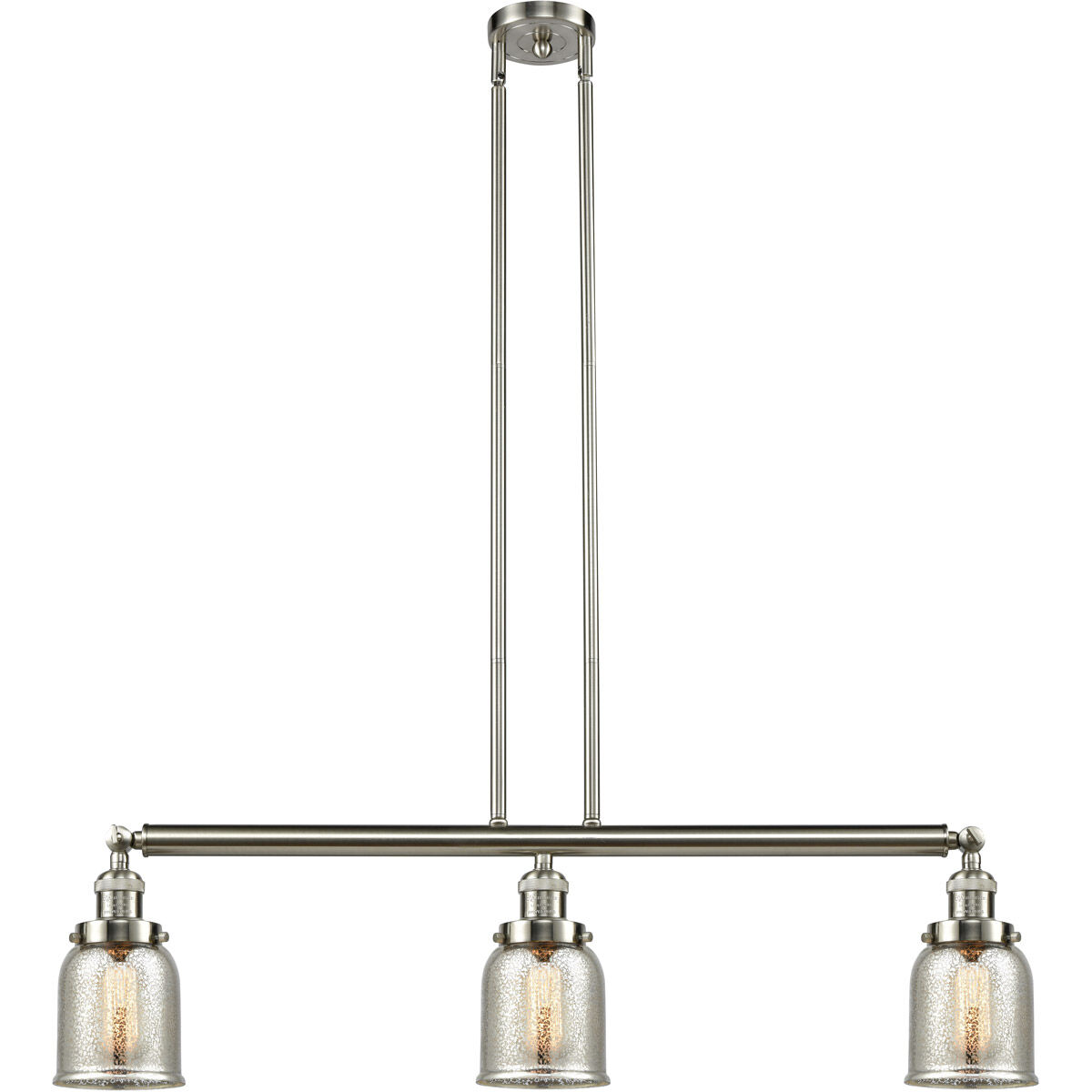 Franklin Restoration Small Bell 3 Light 37.50 inch Island Light