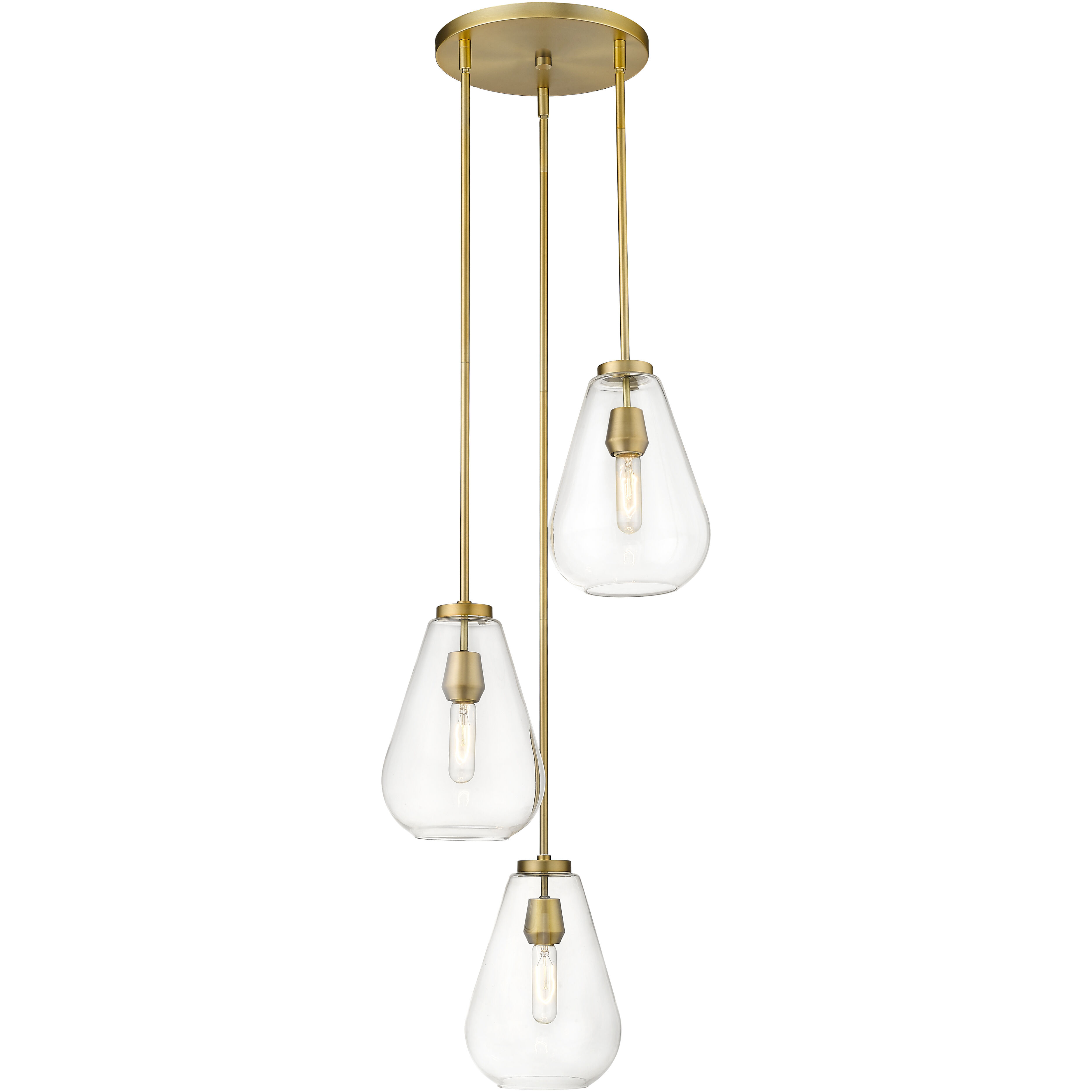 Ayra 3 Light 18.00 inch Chandelier