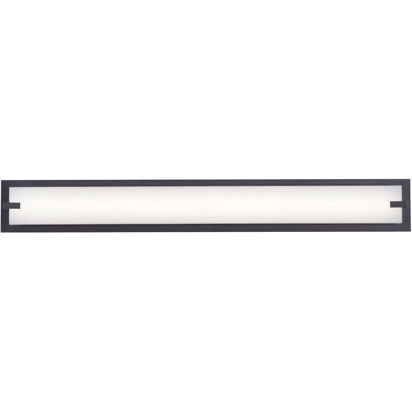 Sinclair LED 36 inch Black Vanity Light Wall Light