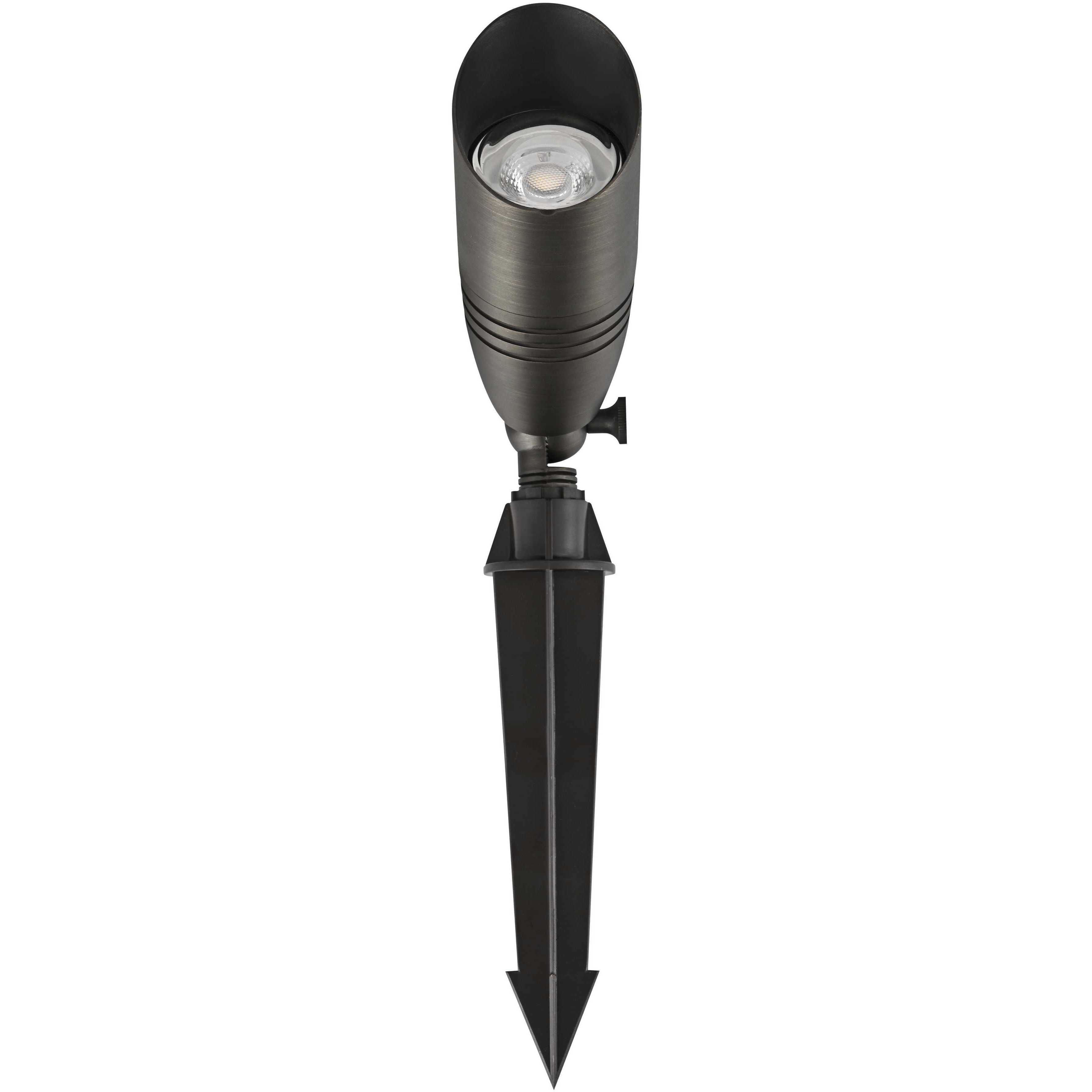 Aera 12 50 watt Dark Bronze Outdoor Landscape Spot Light