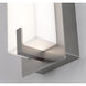 Sinclair Wall Sconce Wall Light in Satin Nickel, 18 in
