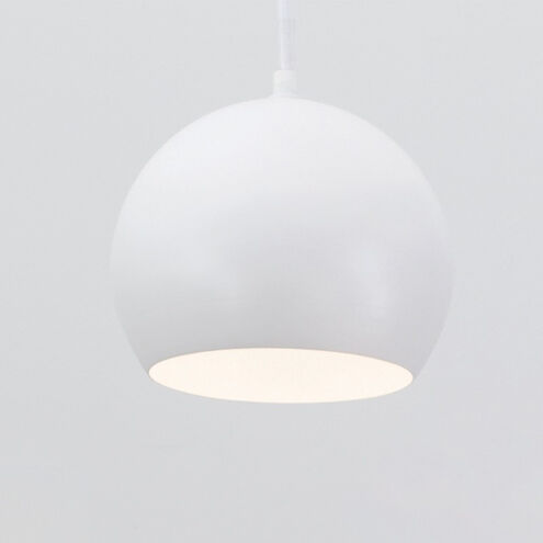 Roxy 1 Light 6 inch White Pendant Ceiling Light