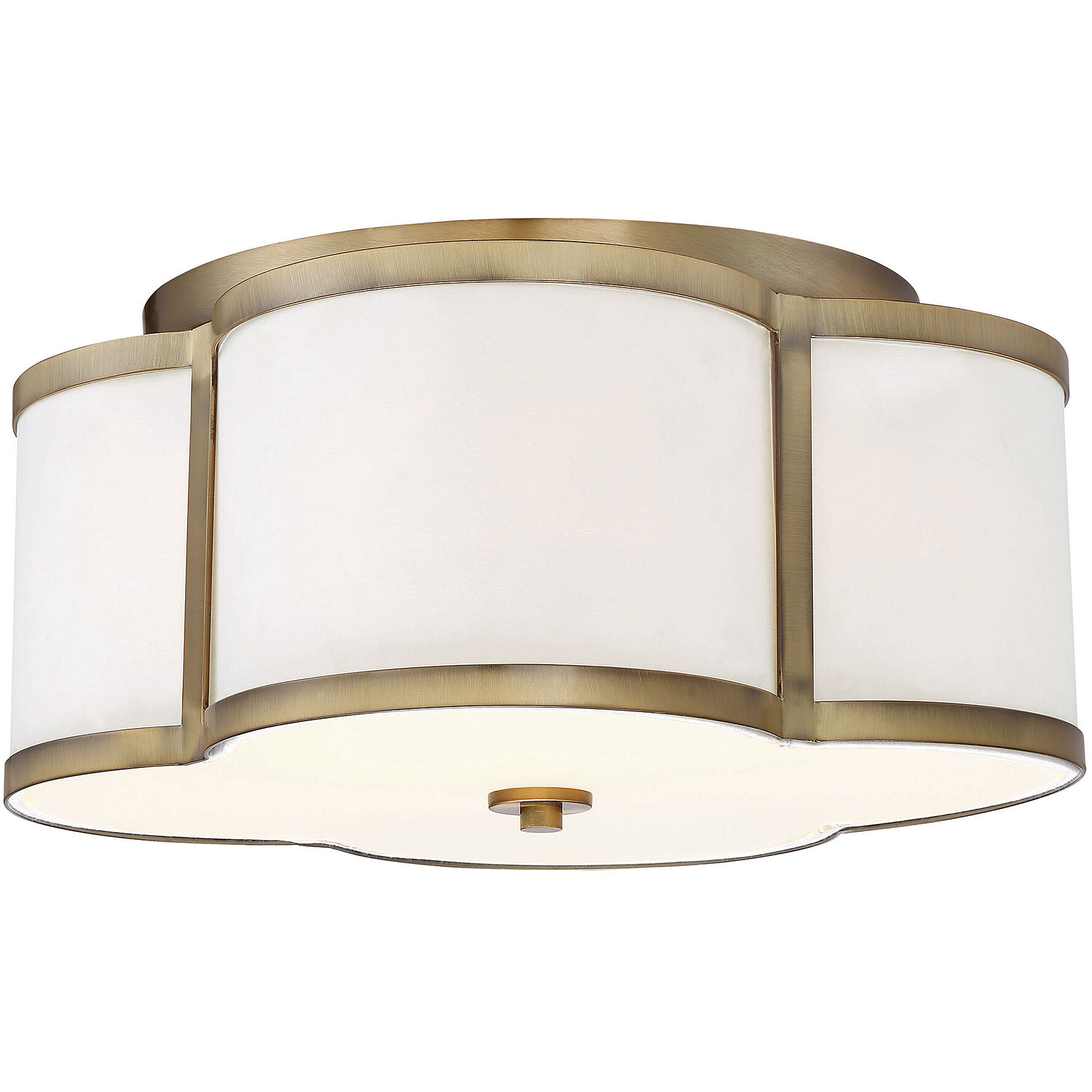 Traditional 3 Light 16.00 inch Flush Mount