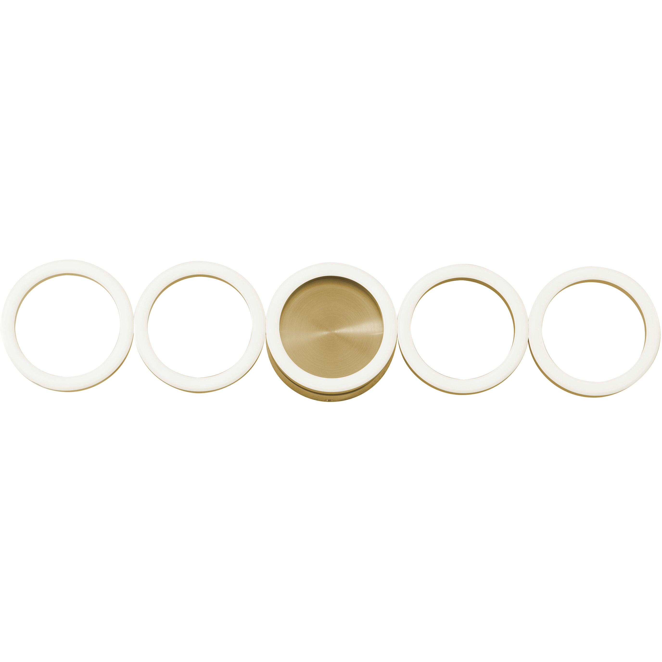 Glo LED 24 inch Satin Brass Bath Vanity Wall Light